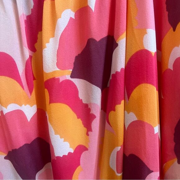 Trina Turk Silk Blend Blouse Women’s Small - Picture 9 of 12